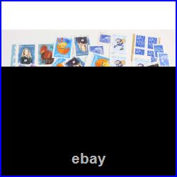 Lot De 50 Timbres Vp Lettres Monde / Europe 20g Validités Permanentes