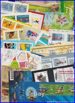 Lot De Blocs Et Carnets De Timbres En Euros Neuf Faciale 160