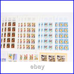 Lot De Carnets De Timbres En Euros Avec Défauts Pour Affranchir, Faciale 156.76
