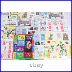 Lot De Carnets Et Blocs En Francs Timbres Neufs Valeur Faciale 2143 Ffr