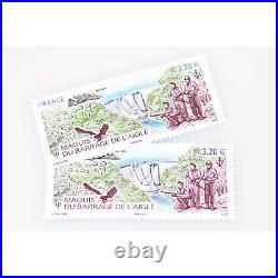 Lot De Timbres De France En Euros Pour Affranchir Valeurs Hautes 2,22-4,8 Euros