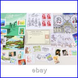 Lot De Timbres Et Blocs-feuillets De 2022 Timbres Neufs Faciale 145 Euros