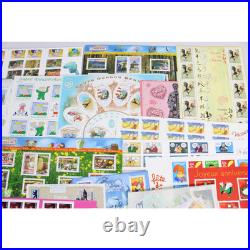 Lot De Timbres/blocs 2005-06 Neufs En Euros Affranchissement/collection Vf 350