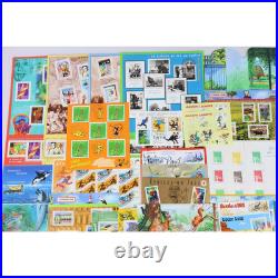 Lot De Timbres-poste Et Blocs En Euros Faciale 134 Collection/affranchissement