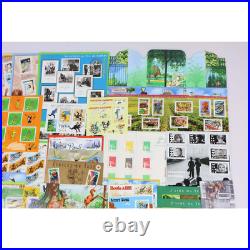 Lot De Timbres-poste Et Blocs En Euros Faciale 134 Collection/affranchissement
