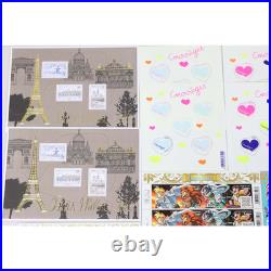 Lot En Euros De L'année 2016 Timbres Et Blocs-feuillets Neufs Avec Doubles