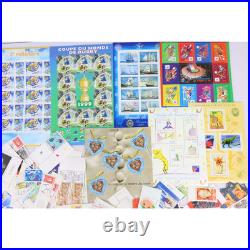 Lot En Francs Timbres De France Blocs Carnets Faciale 2000 Francs Timbres Neufs