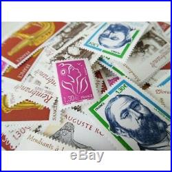 Lot FRANCE timbres neufs valeur FACIALE 150! Pour affranchissement permanent