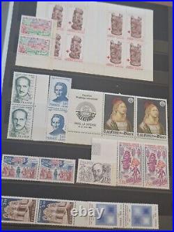 Lot Timbres France Neufs 1619 Francs de Faciale 246,80 Euros (1980 à 1987)