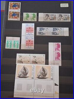 Lot Timbres France Neufs 1619 Francs de Faciale 246,80 Euros (1980 à 1987)