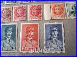 Lot Timbres Libération De vichy