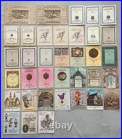 Lot carnets timbres Croix-rouge