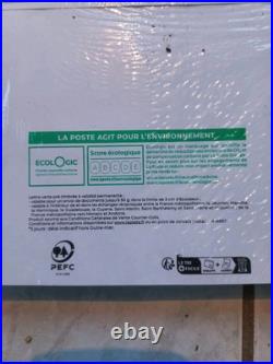 Lot de 100 enveloppes à fenetre Lettre Verte 50g France Prêt à Poster 229 x 162