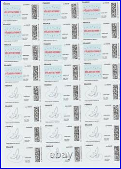 Lot de 120 timbres à validité permanente