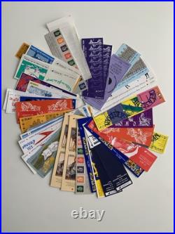 Lot de 49 planches timbres France variés Collection Croix-Rouge, BD, Coeur Etc