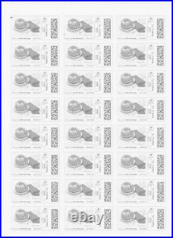 Lot de 72 timbres valeur permanente pour affranchissement