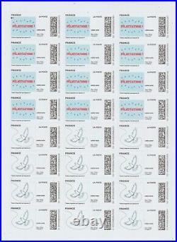 Lot de 96 timbres lettre verte valeur permanente pour affranchissement