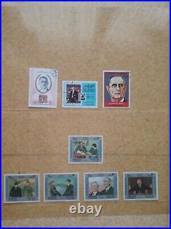 Lot de Timbres Poste + Lettre Charles de Gaulle Édition Collector limitée 1990