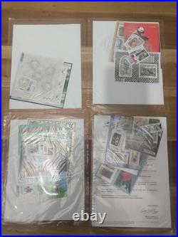 Lot timbres France 2014 4 Pochettes Abonnement A sous blister faciale 96,78