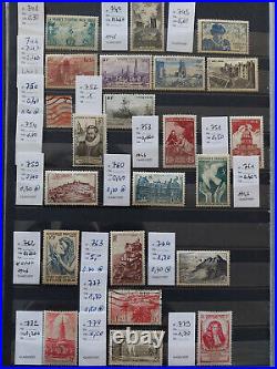 Lot timbres france neufs avant 1960