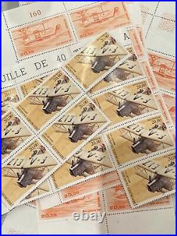 Lot timbres france neufs faciale 2820fr Soit 429