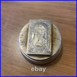 Matrice Timbre 6frs/15frs Robespierre 1950