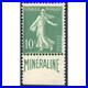 Minéraline N°188a Timbre Type Semeuse Fond Plein Neuf Année 1924-26 Cote 500