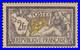 N°122, Merson 2fr violet et jaune, neuf avec charnière, Certificat JF. BRUN