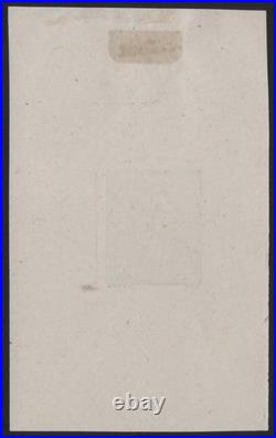 N° 131 Semeuse lignée 20c. Épreuve en bleu-gris sur chine TB Remarquable R