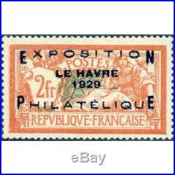 N° 257a Exposition Du Havre 1929 Timbre Neuf