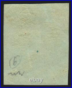 N°42B, Cérès Bordeaux, 5c vert-jaune, neuf sans charnière TB