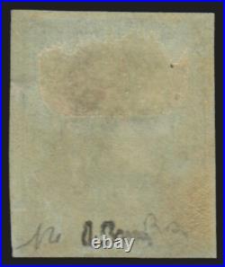 N°42Ba, Bordeaux 5c vert-jaune-foncé, neuf avec charnière, signé A. BRUN TB