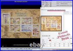 N°BF103 Machines Volantes Bloc Feuillet Tirage Erroné, ND Signé Scheller RR