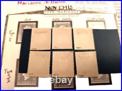 N°YT 701A à 701F SERIE DE LONDRES neufs