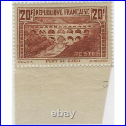 Pont du Gard timbre de France N°262 neuf Bdf SUP