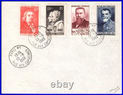 RR+ N°846A Emile Baudot Non Émis (Date erronée) sur Env. TB Cert. Regnaud