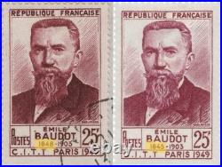 RR+ N°846A Emile Baudot Non Émis (Date erronée) sur Env. TB Cert. Regnaud RR+ N°846A Emile Baudot Non Émis (Date erronée) sur Env. TB Cert. Regnaud