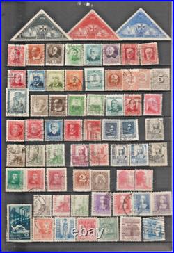 Ref 373-timbres Espagne Lot 1870 Timbres 1850/1987 Obliteres Et Neufs Bon