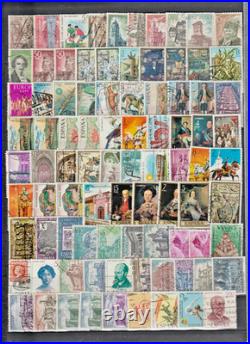 Ref 373-timbres Espagne Lot 1870 Timbres 1850/1987 Obliteres Et Neufs Bon