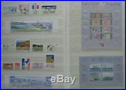Saint Pierre et Miquelon, collection timbres neufs en classeur (album) 1991-2004