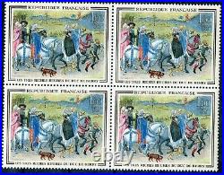 Stamp / Timbre De France Neuf Bloc De 4 // N° 1457 Art Tableau Duc De Berry