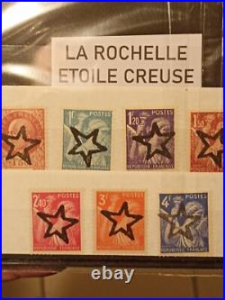 Superbe TIMBRE IRIS +. LIBERATION LA ROCHELLE- NEUF MAYER 5175