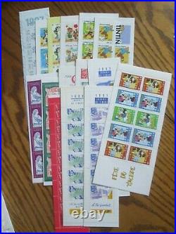 TIMBRES FRANCE LOT 82 CARNETS NEUF FACIAL (290/300 euro)
