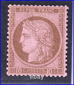 TIMBRE CERES No54 cote 900E / 10C NEUF GRAND LUXE MNH / signe / RR++