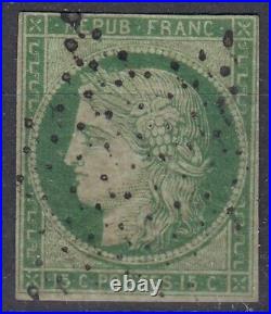 TIMBRE FRANCE CERES 5c N° 2 OBLITERATION ETOILE PLEINE COTE 1100 A VOIR