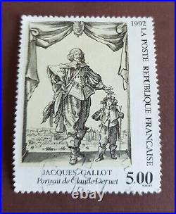 TIMBRE R. F JACQUES-CAILLOT NEUF PORTRAIT 5.00 oblitéré sans gomme