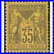 Timbre Classique Type Sage N°93 Neuf Cote 800 Signé Brun Superbe Centrage