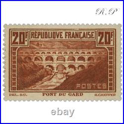 Timbre De France Yt 262 Pont Du Gard Neuf Qualité Luxe 1929
