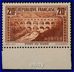 Timbre France 262 signé calves neuf sans charnière ref KLM 1411/1