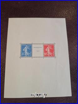 Timbre France BF 2 centre neuf avec charnière ref DFR 29
